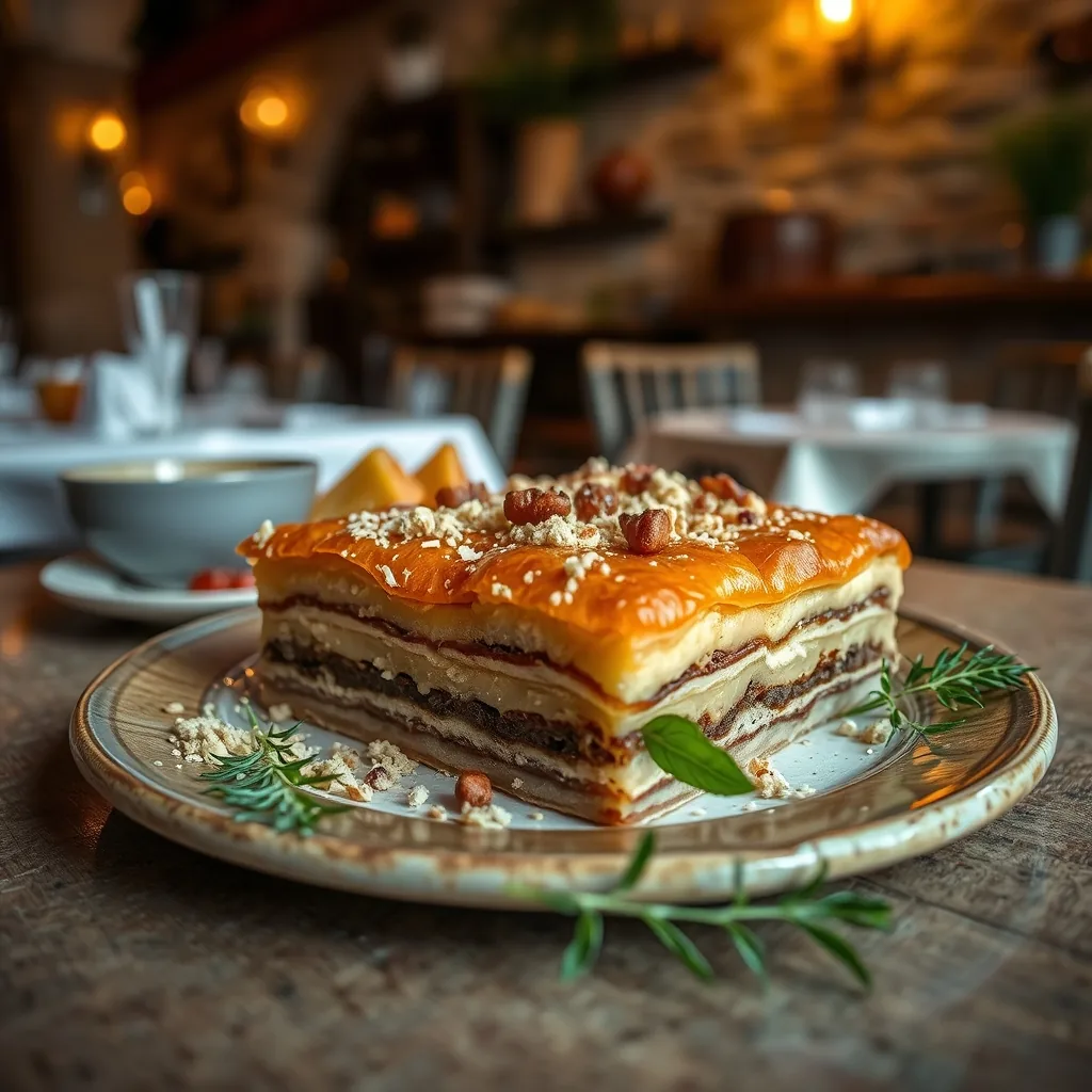 Baklava: Kapadokya Sofrasında Kat Kat Ustalık