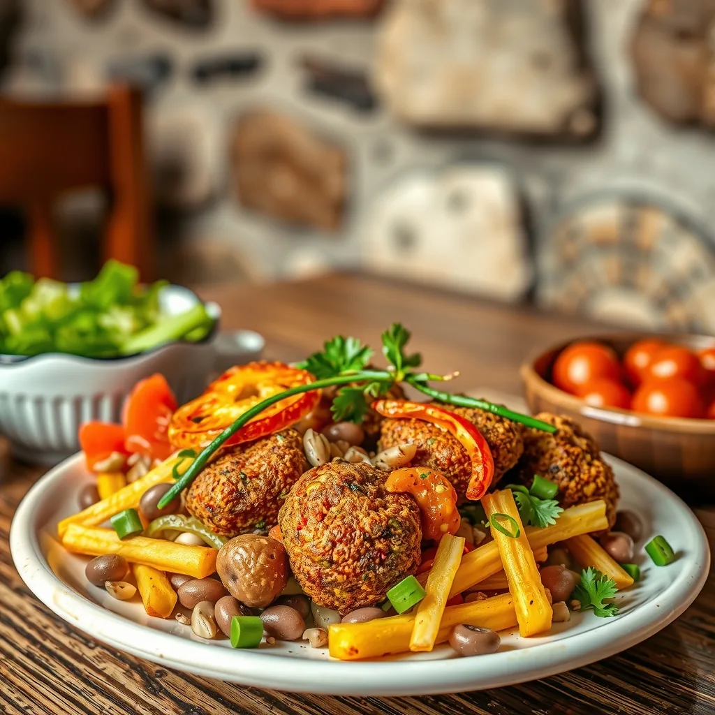 Kapadokya'da Falefel / Nohut Köftesi Kalori ve Besin Değeri