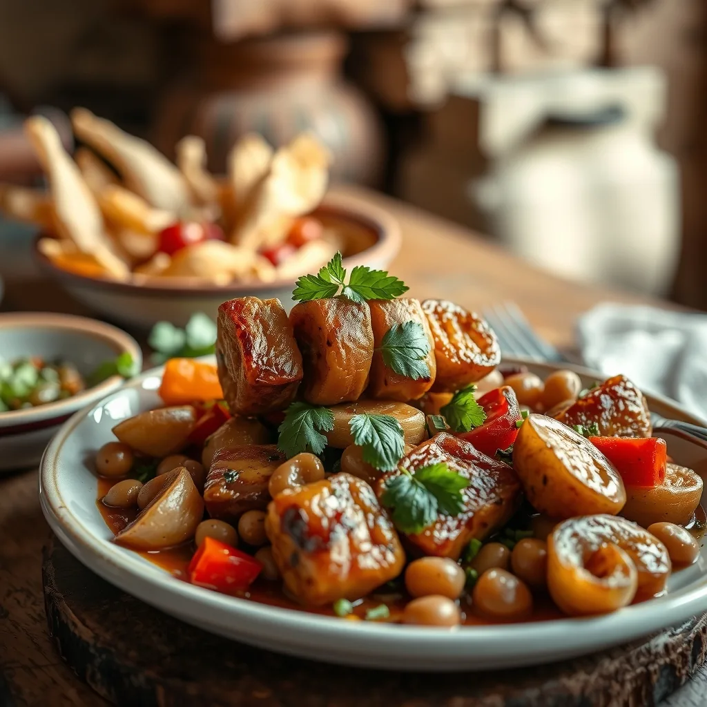 Kapadokya'da Geleneksel Kuru Patlıcan Dolma Lezzeti