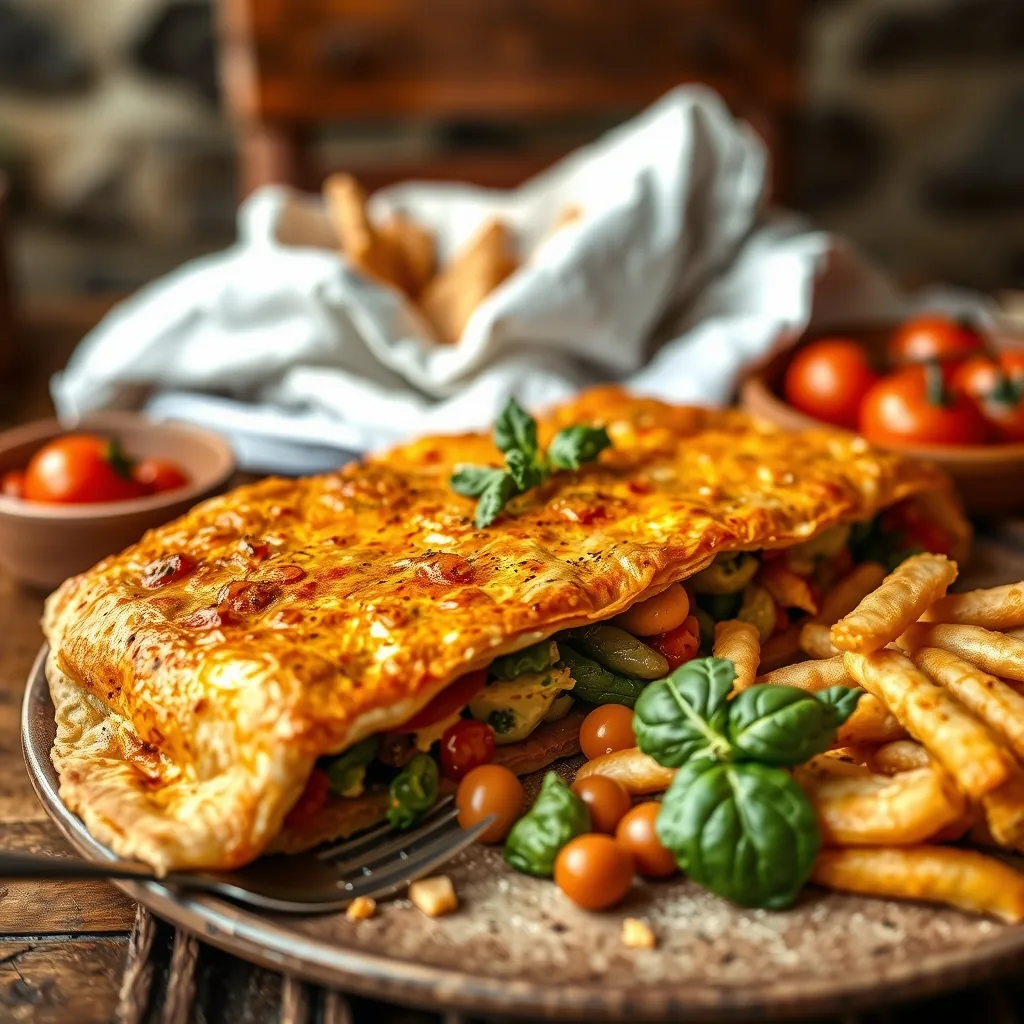 Kapadokya'da Geleneksel Lezzet: Kaşarlı Domatesli Pide